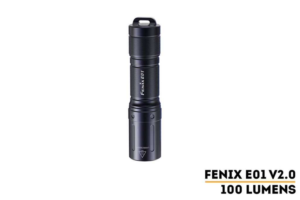 Đèn pin siêu sáng mini Fenix E01 V2.0 công suất 100 lumens