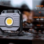 Giới thiệu Fenix CL28R: đèn pin xách tay đa năng, sáng 2000 Lumens!