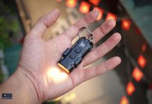 Review đèn pin móc khóa Nitecore TIP3: nhỏ gọn, 720 Lumens, đa nhiệt màu